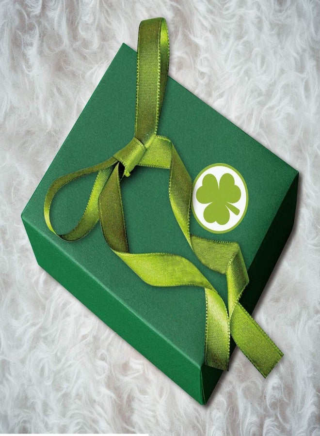 ceiba tree St. Patrick's Day Shamrock Stickers 3 Green Colors for St. Patrick's Day Decoration Lucky Shamrock Roll Sticker Party Supply 500Pcs - Image 4